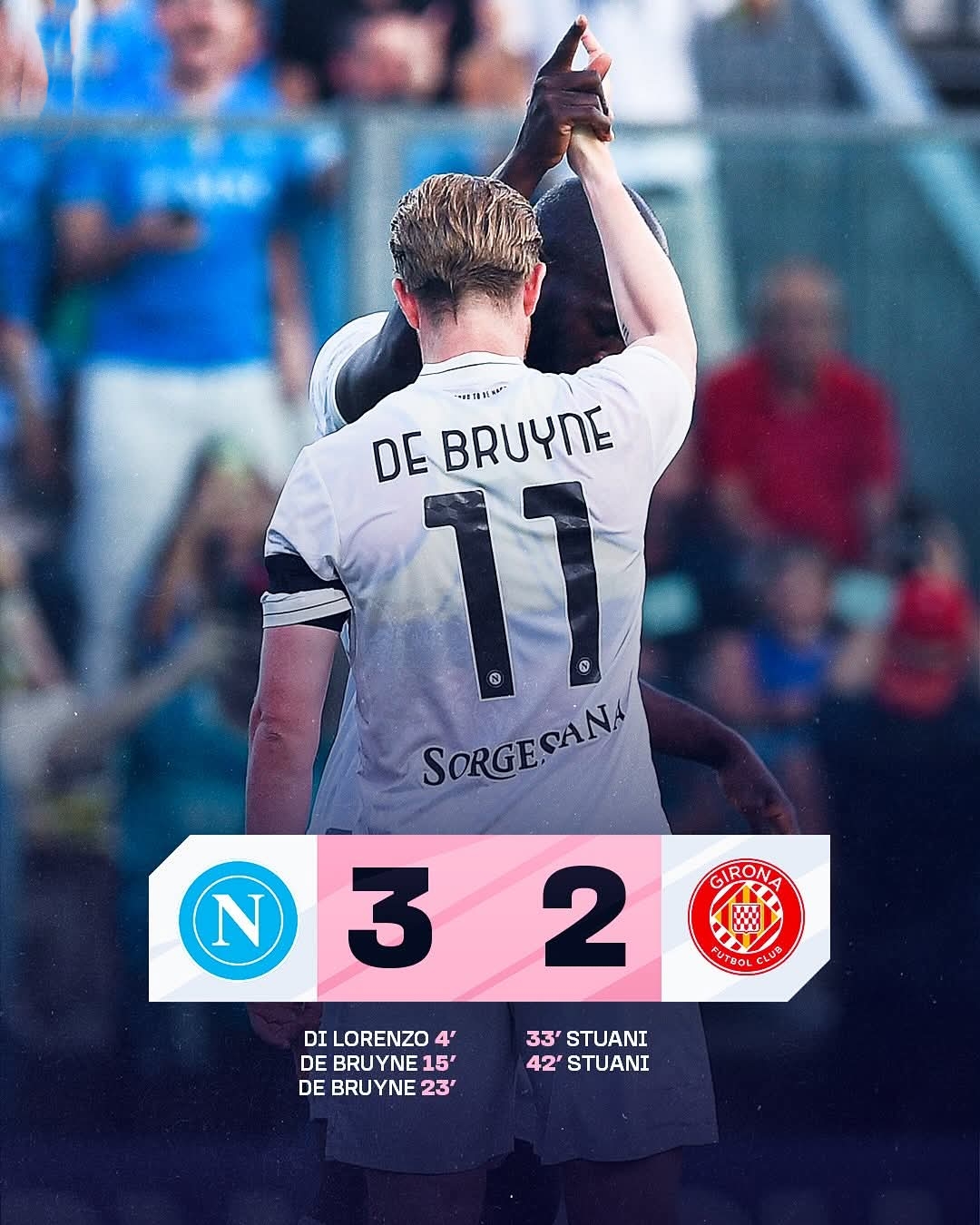 包含赛前那不勒斯备战NBA总决赛德布劳内连续三场比赛得分超过比分优势明显，这操作让人直呼：多特蒙德窗口期豪取连胜的词条